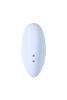 Вакуум-волновой бесконтактный стимулятор клитора Satisfyer Cutie Heart, силикон, голубой