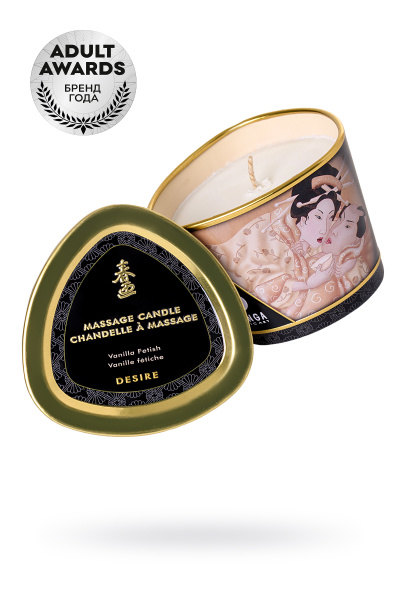 Массажная свеча  Shunga (ваниль) 200 гр