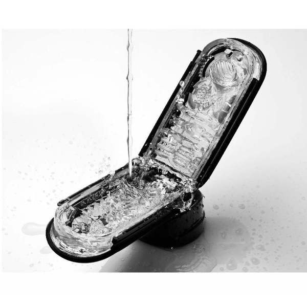 Мастурбатор нереалистичный Tenga Flip Zero Gravity черный,ТПЭ,17,8 см