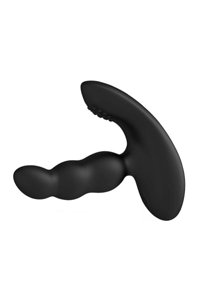 Стимулятор простаты Levett Nitos, черный, 12,5 см