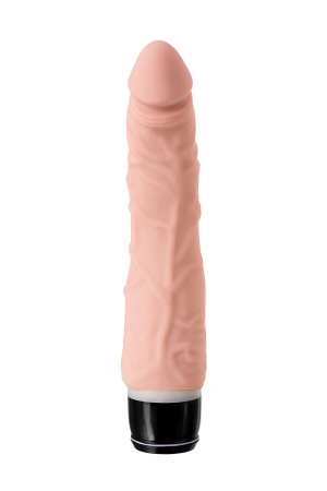 Вибратор  реалистичный TOYFA A-Toys, AKIN, силикон, телесный, 20,2 см