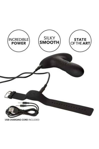 Стимулятор анальный перезаряжаемый Beaded Probe с функцией "ротации" и управлением с браслета