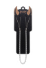 Зажимы на соски «вилки» на цепочке Pecado BDSM, 