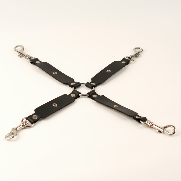 Крестик с карабинами для фиксации рук и ног Crazy Handmade