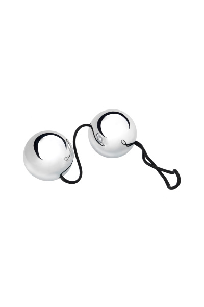 Шарики вагинальные,Серебристые, 20,5 см, Ø 3,0